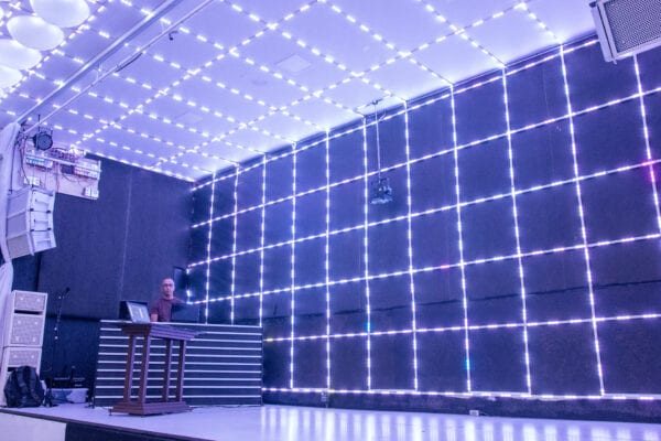 Plateia em auditório de evento corporativo em Belo Horizonte
